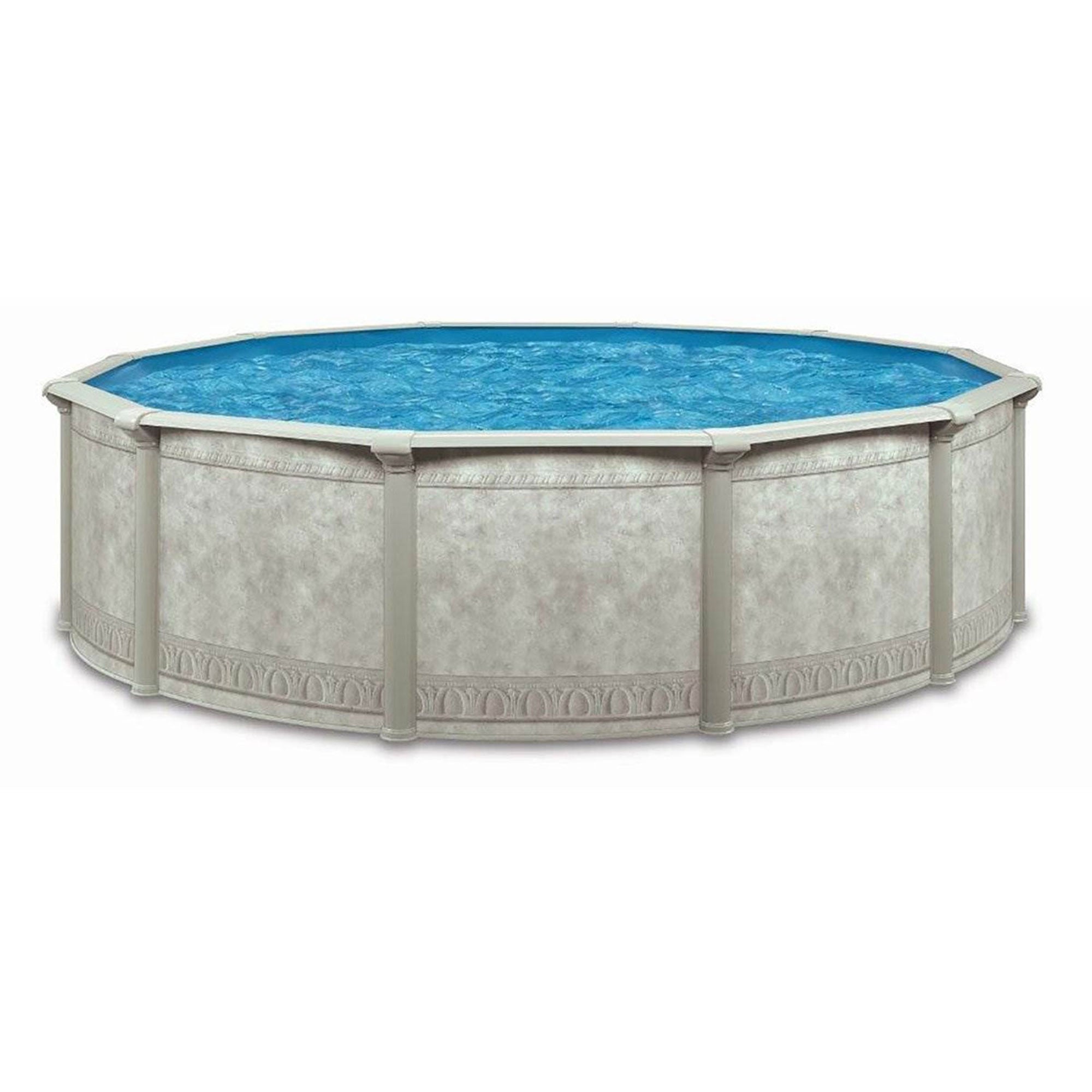 Aquarian Venetian 24ft x 52in Above Ground Swimming Pool with Liner and Skimmer image 4