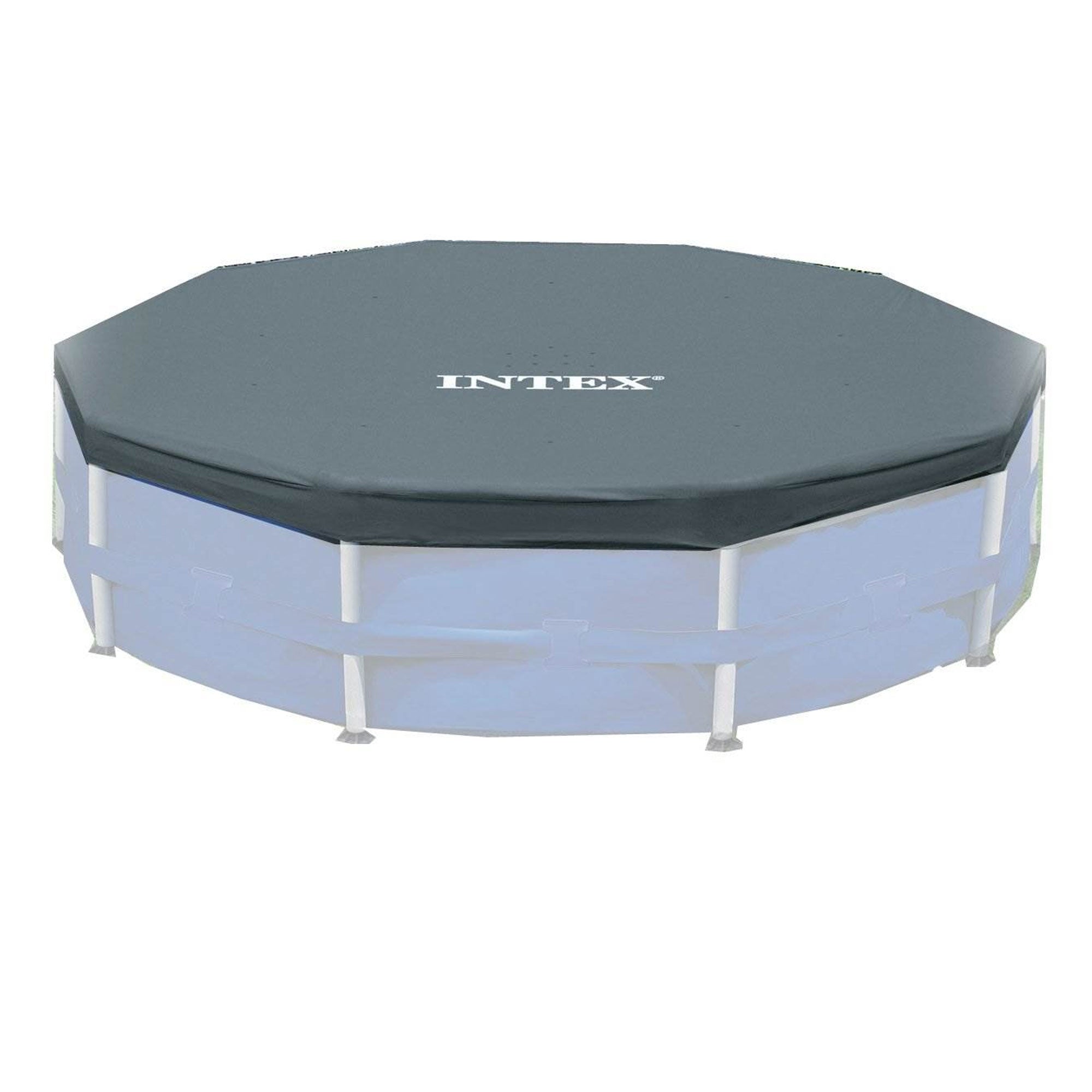 Intex 12 x 2.5 Foot Metal Frame Above Ground Pool with Filter and Accessories image 9