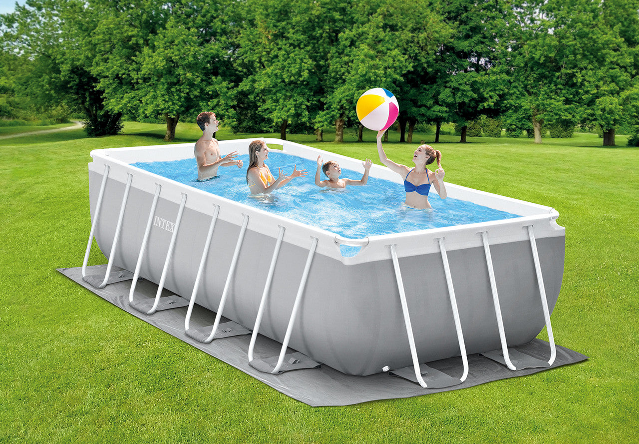 Prism Frame™ 16' x 8' x 42" Rectangular Above Ground Pool Set